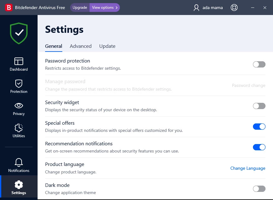 Bitdefender Antivirus — captura de tela 4